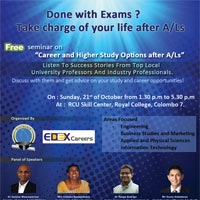 Free Seminar - Career & Higher Study Options after ALs